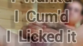 Wank & Cum Eating