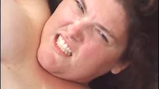 Big fat lesbian threesome pussy licking dildo playing