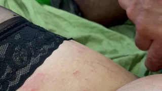 Anal Beads. Big Dildo and Squirt of Madness