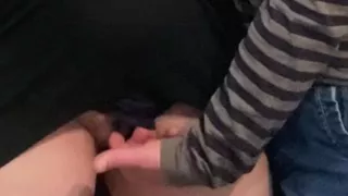 Horny Perv Fingering Girl Under Dress