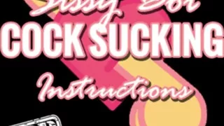 AUDIO ONLY - Sissy boi cock sucking instructions cum countdown