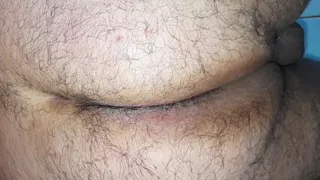 Amazing Cum and Anal Penetration Using Red Thong