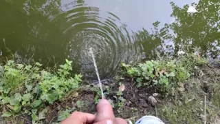 Long Pissing to the Water Makes Water Bubbly