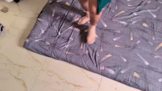 Ravenous Blonde Sucks Cock with Wild Fury