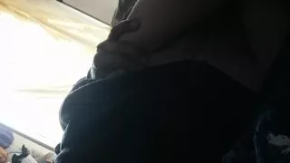 You caress my pussy