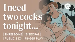 ASMR Audio Porn: Risky First Time MMF Threesome at a Party - Bisexual, Teasing & Public Fuck - Erotic Audio Roleplay for Women