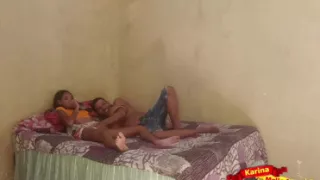my step-uncle while my step-aunt isn't home