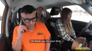 Stuck Between Snow and Big Tits