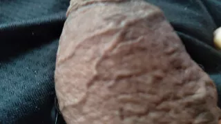 gay young man caresses his big penis hardcore
