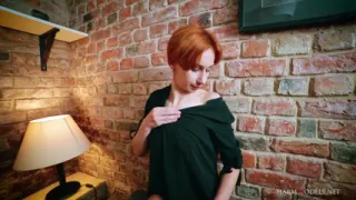 Mary Jane Redhead 30yo Beauty Without Pants but with Big Boots Video