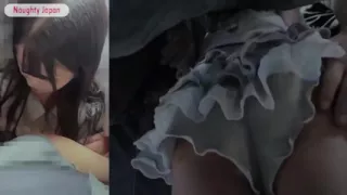 Pure Center Idol Falls. Public Toy Tease with Breathless Slips