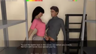 The Roommate: Boss Fucks His Slutty Secretary - Episode 15