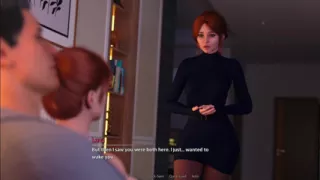 Step Mom Cassie's Dropped Out Boobs and Pervation of Futanari Luna's Hardon Huge Dick