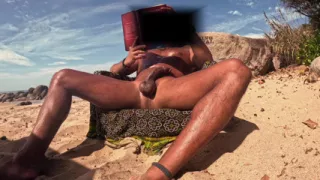beach cock flash
