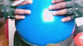 Blue Latex Verbaltit Rub