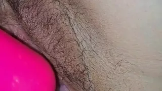 Plug in Her Ass and Fuck Her Pussy and She Gets All Wet