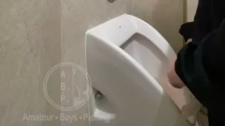 Caught the Guy Pissing in the Next Urinal