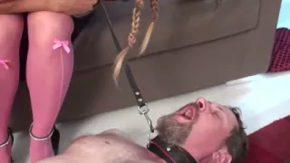 The spit-on face