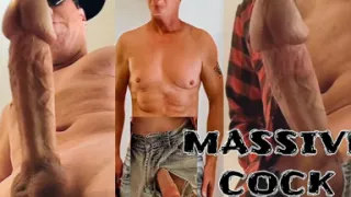 Massive Cock Delivers Massive Cumshot From Jeans