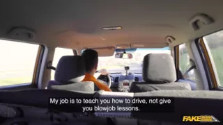 Fake Driving College - Daisy Lee Proves Blowjob Lessons Are More Fun Than Driving