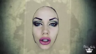 Free your dark goddess from wall JOI