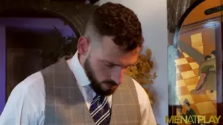 MENATPLAY - Suited Dato Foland and Enzo Rimenez anal fuck hard
