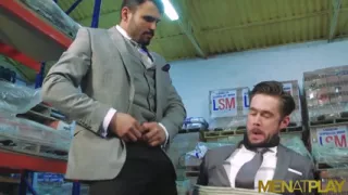 MENATPLAY - Mike De Marko anal fucked by hunky Jean Franko