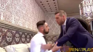 MENATPLAY - Suited hunks Alex Mecum and Massimo Piano ass fuck