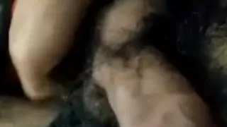 So he was milking his penis