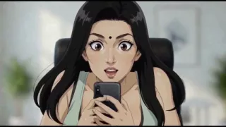 Indian teacher webcam