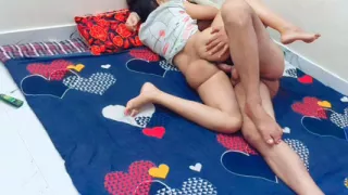 Desi indian horny girl fucking with devar