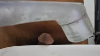 Gay handjob and cumming in a rowboat on a lake in the Alps.