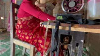 "Going to My Bhabhi's Tailoring Shop - Unexpected Twist"