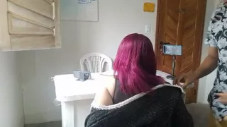 A Hot Interview with Her Big Tits and Ass
