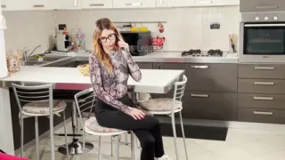 Stepmom Picks up Young Mechanic Friend of Stepson
