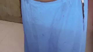 Desi Tamil Wife Renu Wet Nude Body Towel Dry & Slow Saree Dressing Tease! Indianhotwifex