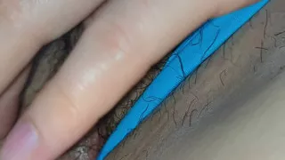 Close up juicy pussy