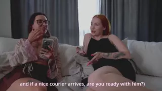 Friends Ordered Pizza, for Sex with a Courier!