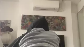 HUGE BBC Cock Swinging and Hanging Out of Underwear Solo Softcore Twerking PREVIEW