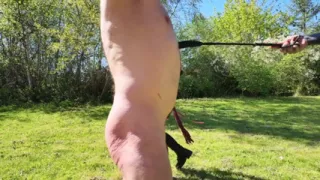 Spanking in the Garden