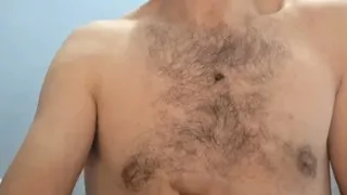 Guy with big cock masturbates