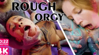 Big Altporn Anal Group Sex - Tattoo Teen Crazy Orgy with Anal Gape, ATM, Deepthroat, Sloppy BJ