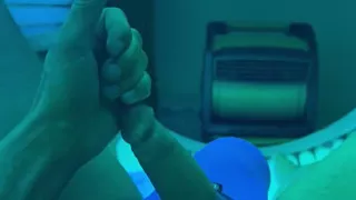 Tanning gets me so hot and horny for cock