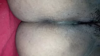 I grab and open the vagina of a slutty milf