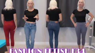 Jeans and Leggings Try on Haul - Fashion Fetish E34 - MILF Stella