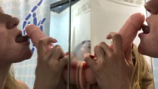 I Practice Deep Blowjob for Your Hard Cock