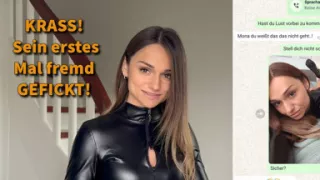 My Brother-in-law Fucks Me in a Latex Outfit!