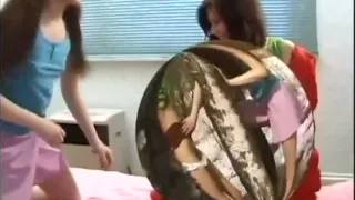 Dildo Masturbation of Beautiful Teens with Hairy Pussies