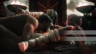 The Seven Realms 44 Atlas Kagome and Lilian Threesome Scene