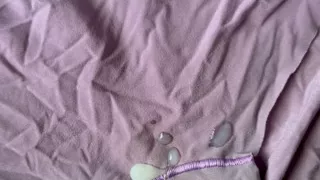 Cum on wife's panties 31